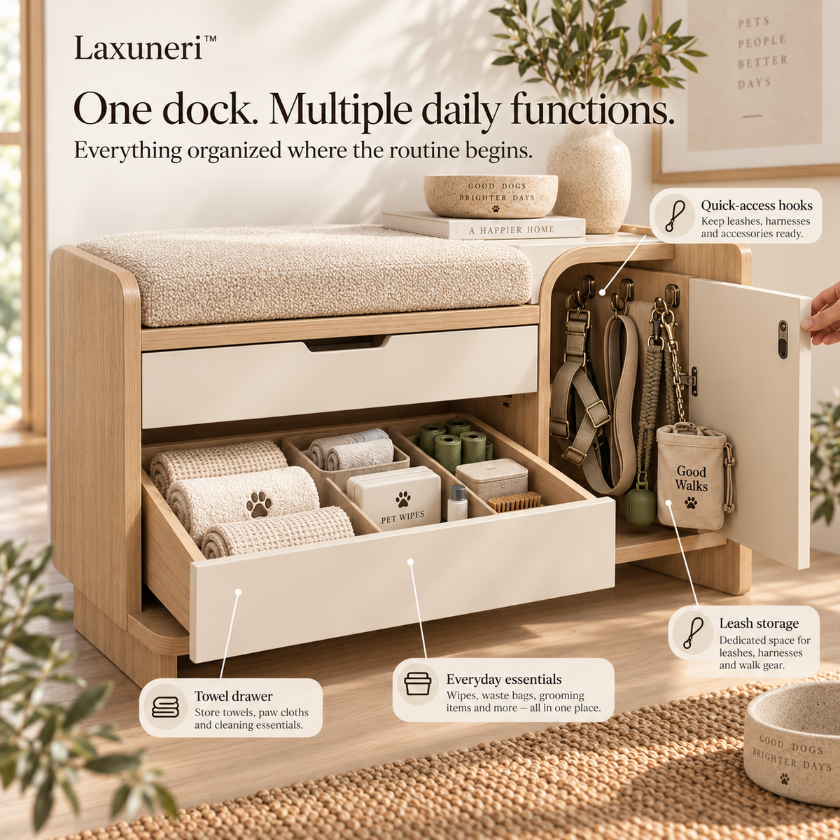 Laxuneri™ Entry Dock